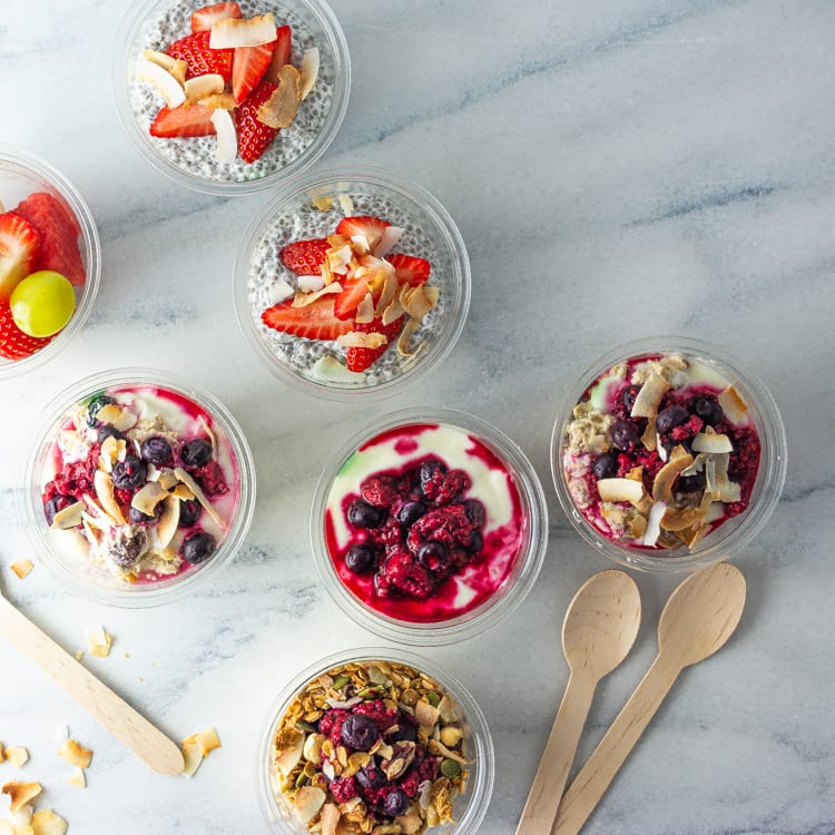 Granola, Coconut Yoghurt & Berry Tub