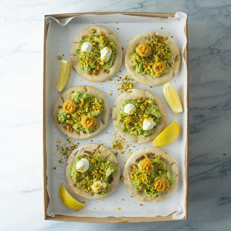 Avocado Pita Toast Box