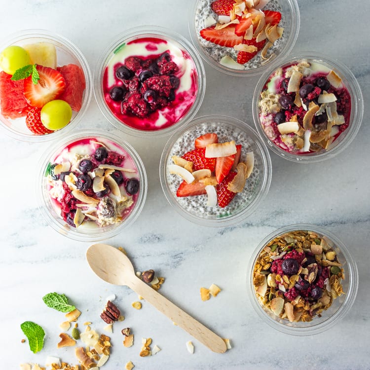 Bircher Muesli, Yoghurt & Berry Tub