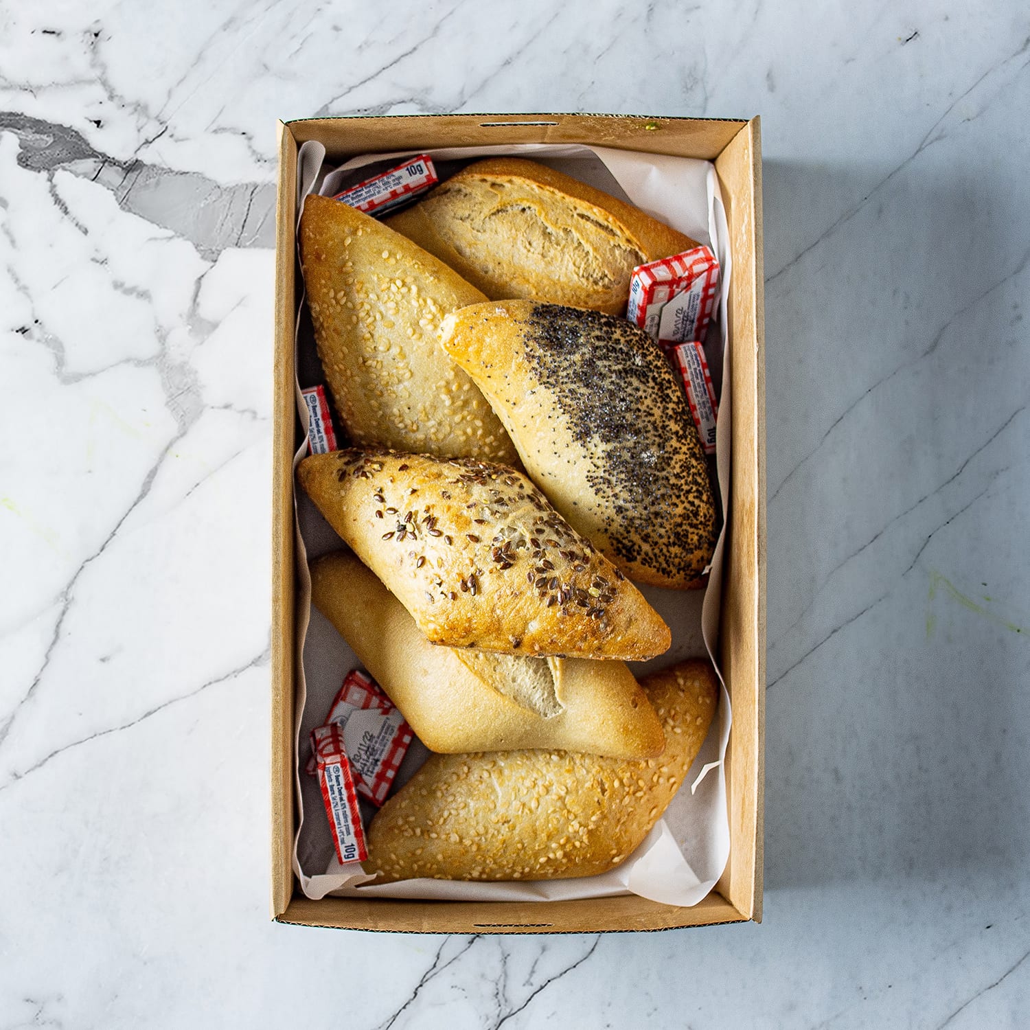 Mini Sourdough Roll & Butter