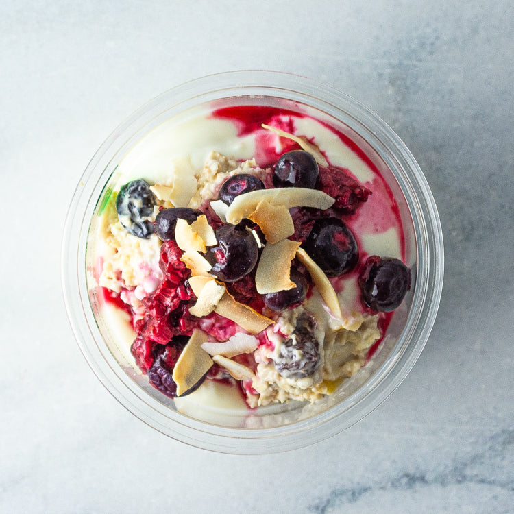 Bircher Muesli, Yoghurt & Berry Tub