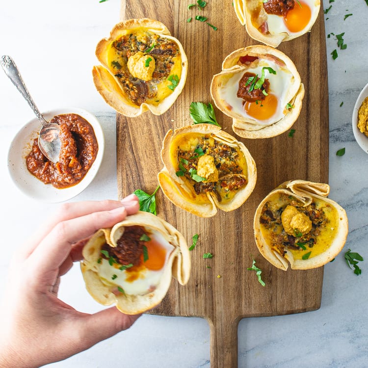 Breakfast Pita Cup Box