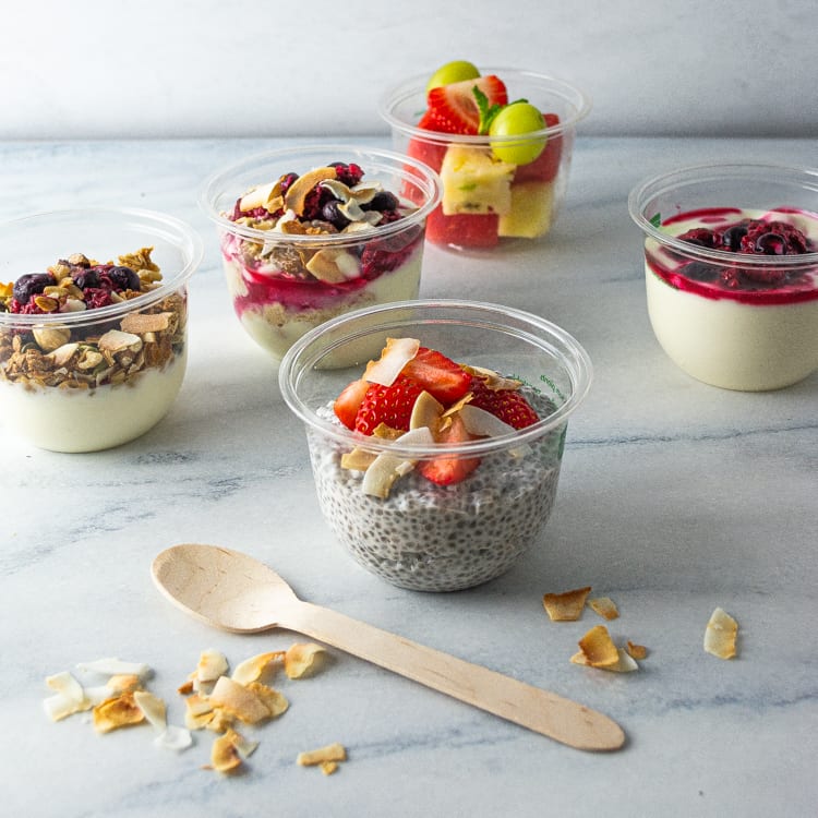Coconut Chia & Strawberry Tub