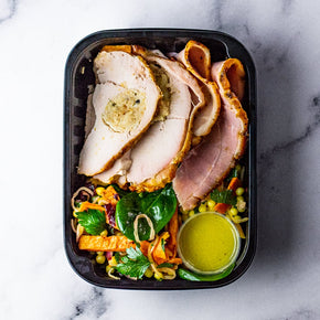 Turkey Breast, Glazed Ham & Salad Box