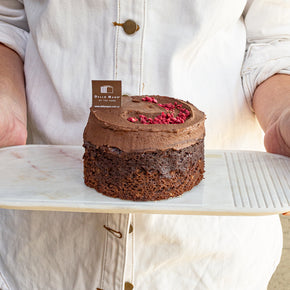 Chocolate Mud Cake with Chocolate Ganache Frosting