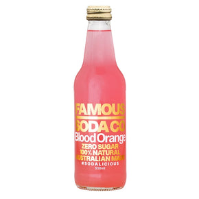 Famous Soda Co Blood Orange 330ml