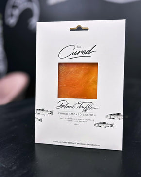 Harris Smokehouse Black Truffle Cured Smoked Salmon