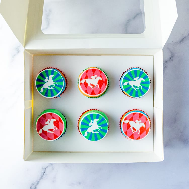 Sweet Stakes Cupcakes Box