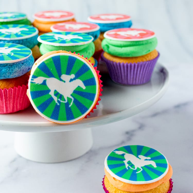 Sweet Stakes Cupcakes Box