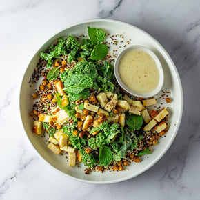 Quinoa, Chickpea & Halloumi Salad