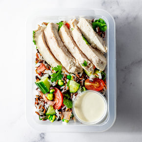 Asian Chicken & Mixed Rice Salad Lunch Box