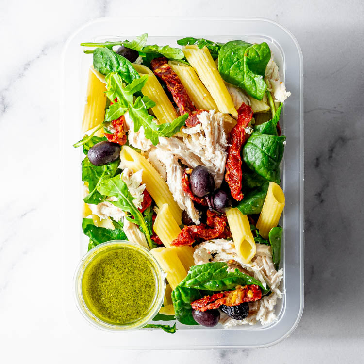 Chicken & Pesto Pasta Salad Lunch Box
