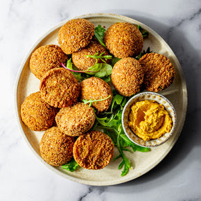 Falafel & Pumpkin Hummus Box