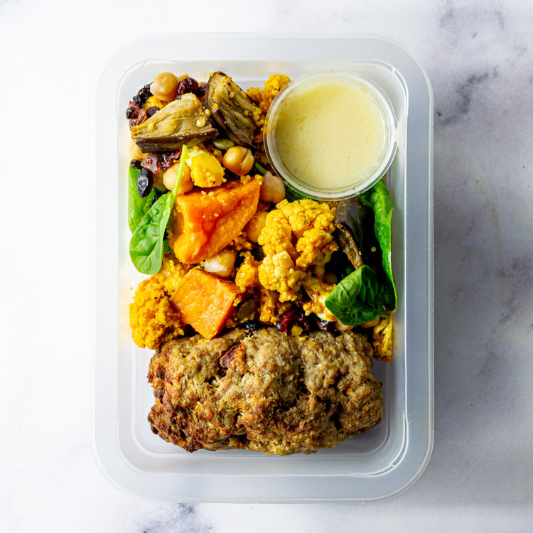 Lamb Kofta & Spiced Cauliflower Salad Lunch Box