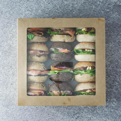 Mini Savoury Breakfast Roll Box
