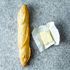 Mini Sourdough Baguette & French Butter